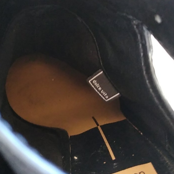 Dolce Vita Black Leather Mule Booties 8.5 - Picture 8 of 14